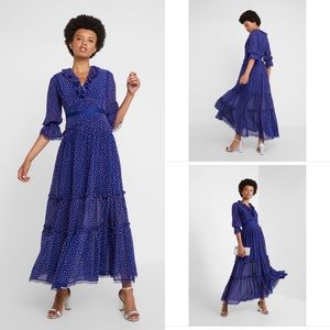 Three Floor Electra Dress Spectrum Blue/Violet Size 2